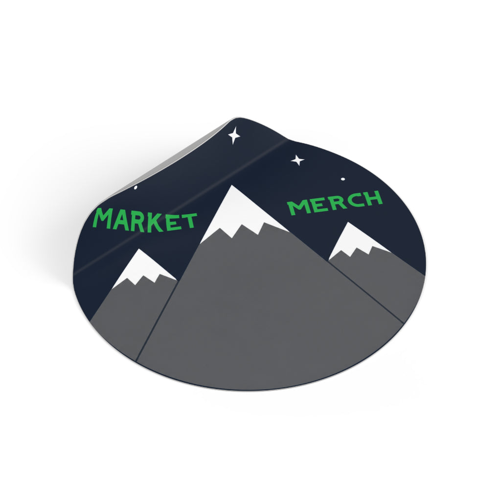 MARKET MERCH STICKERS