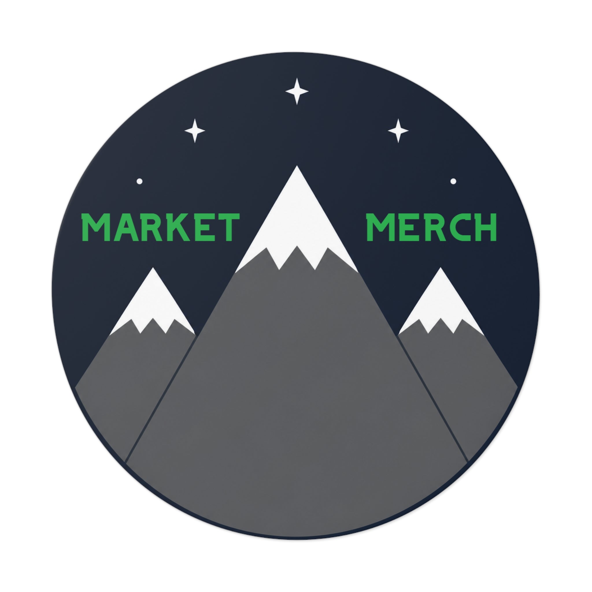 MARKET MERCH STICKERS